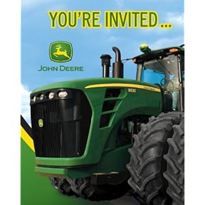 John Deere Invitations Templateohn Deere John Deere Invitations Templateohn Deere