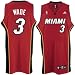 Dwyane Wade Miami Heat Red Swingman Adidas NBA Jersey