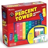 Learning Resources Deluxe Percent Tower Activity Set, Set Of 51
