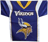 NFL Minnesota Vikings Jersey Banner (34-by-30-Inch/2-Sided)