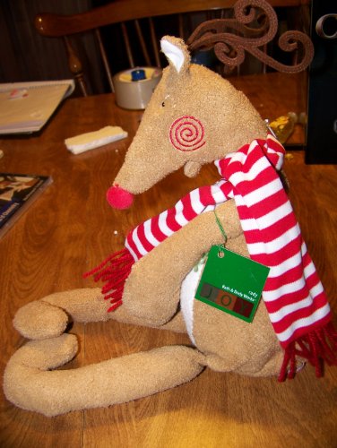 Bath & Body Works RUDY Holiday Christmas Plush Reindeer - bean bottom - long legs