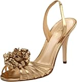 Kate Spade New York Women's Colby Slingback Sandal,Old Gold/Metallic Nappa,7.5 M US