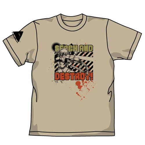 Cover image : HELLSING セラスTシャツ Sカーキ サイズ:M