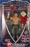 Review Jakks  / wwe pay per view 14 cyber Sunday john cena
