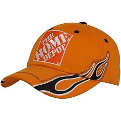 NASCAR Joey Logano Orange Exhaust Flames Adjustable Hat