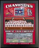 2006 St. Louis Cardinals World Series Champions 11' x 13' Plaque from Healy Pro