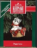 Hallmark Keepsake Ornament - Collector's Series - Puppy Love 1992 QX4484