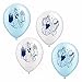 Pioneer Party Group Officially Licensed Disney 12-Inch Latex Balloons, Cinderella Colors may vary, 6-Count
