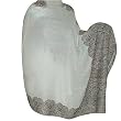 Evening Shawl Paisley Wool Wrap 84 x 40 inches (psley343)