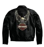 Harley-Davidson® Men's Legendary Eagle Leather Jacket. Embroidery. 98127-08VM