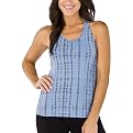 Icon by Marika Women's Round Neck Tank Top - Blue