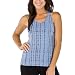 Icon by Marika Women's Round Neck Tank Top - Blue S