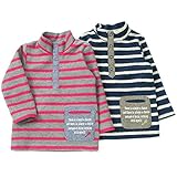 【アウトレット】 La Chiave ハイネックＴシャツ (80～130cm) キムラタンの子供服 ネイビーブルー 95 ( 53351x53551-154 )