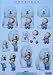 A4 3D step by step Morehead decoupage sheet - cute baby boy, old English sheepdog