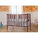 Dream On Me Synergy 5-in-1 Convertible Full-Size Baby Crib with Toddler, Day & Full Bed Conversion in Cherry, GreenGuard Gold & JPMA, 3 Mattress Heights, Sustainable Pinewood