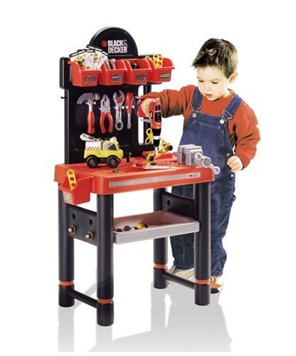 Childrens Toyshop  Spielwaren : Smoby 23199 - BLACK & DECKER Werkbank
