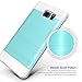 Galaxy Note 5 Case, OBLIQ [Slim Meta][Aqua Blue/White] - Thin Slim Fit Bumper Metallic Polycarbonate Finish All Around Protection Hard Case for Note 5
