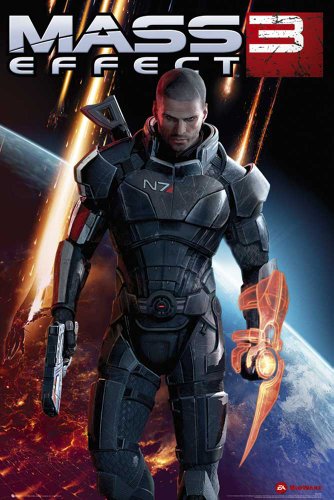 Produkt-Bild: Mass Effect - Poster - 3 - Cover + &Uuml;-Poster