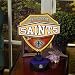 New Orleans Saints Neon Table Lamp