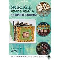 Stencil Girl - Stencil Sampler Artist's Book