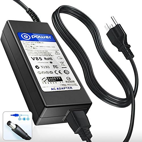 T-Power AC Adapter Notebook Charger Fits FOR Dell J62H3 LA90PE1-01 PA-1900-28D LA90PE1-00 DA90PS2-00 UU572 LA90PS0-00 PA-10 FAMILY EA90PE1-00 EA90PE1-XX Laptop Power Supply cord