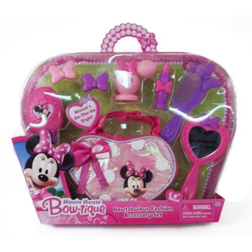 Disney Minnie Mouse Bowtique Bowtabulous Fashion Accessory Set
