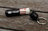 picture of True Utility Cashstash TU41 Pocket Key Ring Money Capsule - Black