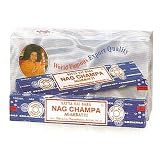 4 pack nag champa incense sandalwood meditation floral