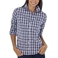 Mossimo Supply Co. Juniors Stretch Core Top - Purple Check
