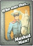  : Men's The Lone Ranger Heather Gray T Shirt Large