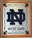 Notre Dame Fighting Irish ND Wall Plaque Wooden Frame NCAA College Athletics Fan Shop Sports Team Merchandise