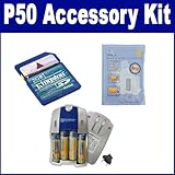 Nikon Coolpix P50 Digital Camera Accessory Kit includes: ZELCKSG Care & Cle ....
