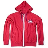NHL Men's Montreal Canadiens Ty Full-Zip Hoody (Red, Large)