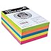 TOPS Fluorescent Color Memo Sheets, 20 lb, 4 x 6, Assorted, 500 Sheets/Pack