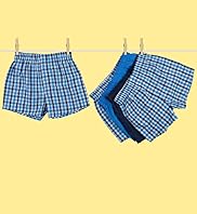 5 Pack - Older Boys' Pure Cotton Woven Boxers 5 Pack - Older Boys' Pure Cotton Woven Boxers