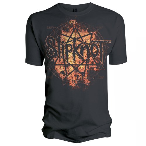 Slipknot Radio Fires Black Mens T-shirt Medium