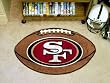 FANMATS 5835 NFL San Francisco 49ers Football Rug