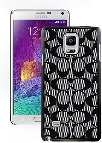 Newest Samsung Galaxy Note 4 Coach 60 Black Screen Phone Case Unique and Genuine Design