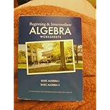 beginning  intermediate algebra worksheets northern essex edition beginning  intermediate algebra worksheets