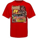 Jeff Gordon Red Race 2 Win T-shirt