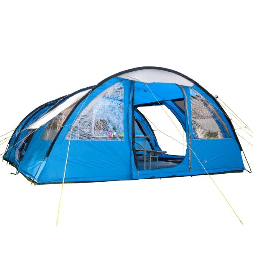 Skandika Torino 6 Tente de camping tunnel familiale pour 6 personnes 540 x 430 cm 