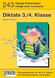 Deutsch-Diktate: Diktate 3./4 - Klasse - H&auml;ufige Fehlerw&ouml;rter - Gerhard Widmann