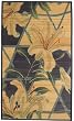 Laser Printed Split Bamboo 2' x 3' Veranda Rug