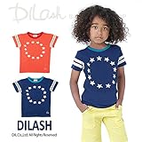 (ディラッシュ) DILASH盛夏'16/着抜プリント半袖Ｔシャツ 140 ネイビー