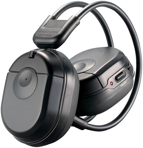 Power Acoustik HP-10S Foldable Single Channel Infrared Wireless Headphones