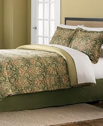 Martha Stewart Cypress Paisley 4 Piece Queen Comforter Set