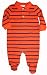 Ralph Lauren Infant Boys Romper Size 3 Months Orange/Navy