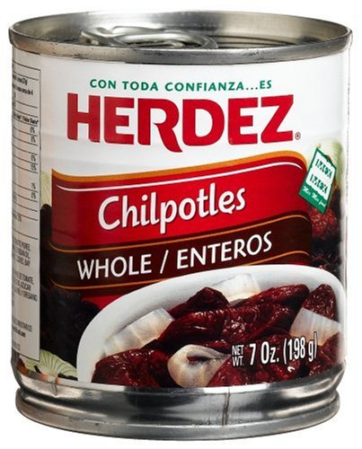 Herdez Chipotle Whole Peppers, 7-Ounce Cans (Pack of 24) by Herdez