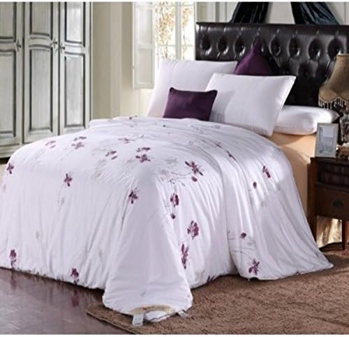 Soft Silker Silk Comforter The Most Perfect Hot Summer 100% All Natural National Standard Long Mulberry Silk Duvet Queen