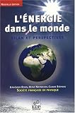 L'�nergie dans le monde : bilan et perspectives
